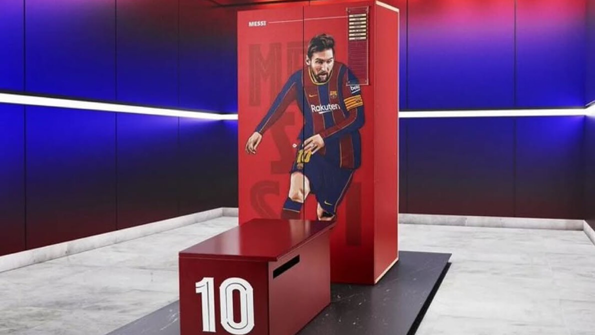 Barcelona Jual Lemari Pakaian Peninggalan Lionel Messi dengan Harga Selangit