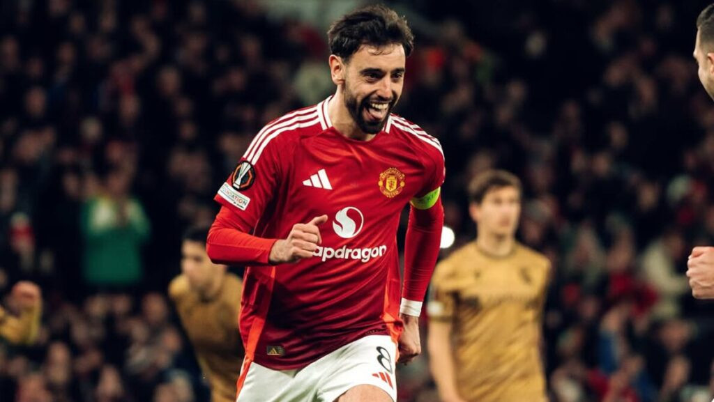 Manchester United Bantai Real Sociedad, Bruno Fernandes Pecahkan Rekor di Liga Europa