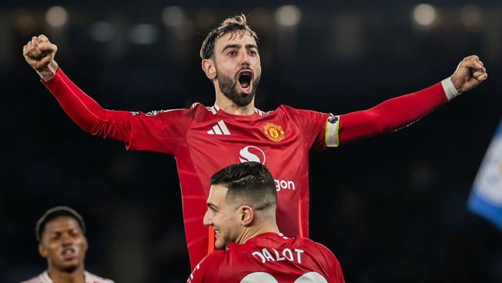 Buat Sejarah Usai Manchester United Bantai Leicester, Bruno Fernandes Bungkam Mulut Pedas Roy Keane