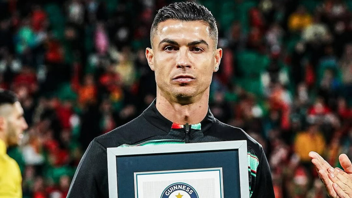 Cristiano Ronaldo Kembali Dapat Penghargaan Guinness World Record