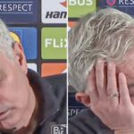 Momen Lucu Jose Mourinho Pura-Pura Tertidur saat Wartawan Bertanya