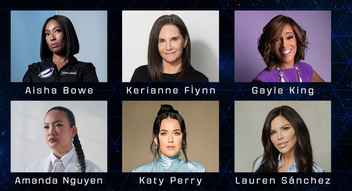 Wow! Katy Perry dan 5 Wanita Lain Bakal Lakukan Perjalanan Luar Angkasa