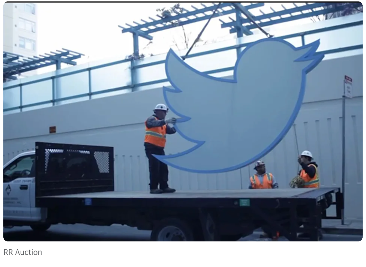 Wow! Logo Burung Biru Twitter Seberat 560 Pon Terjual Seharga Rp560 Jutaan