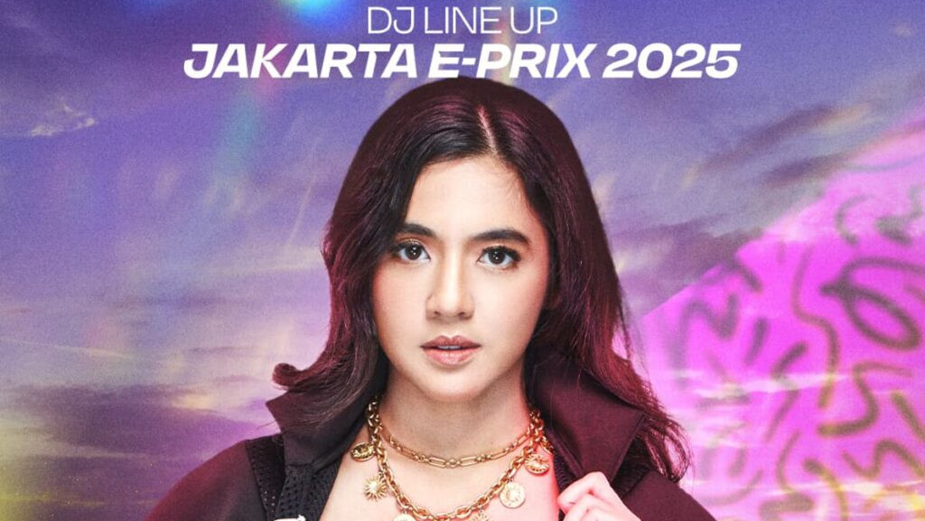 DJ Dipha Barus, DJ Una, dan DJ Patricia Schuldtz Bakal Ramaikan Formula E Jakarta 2025