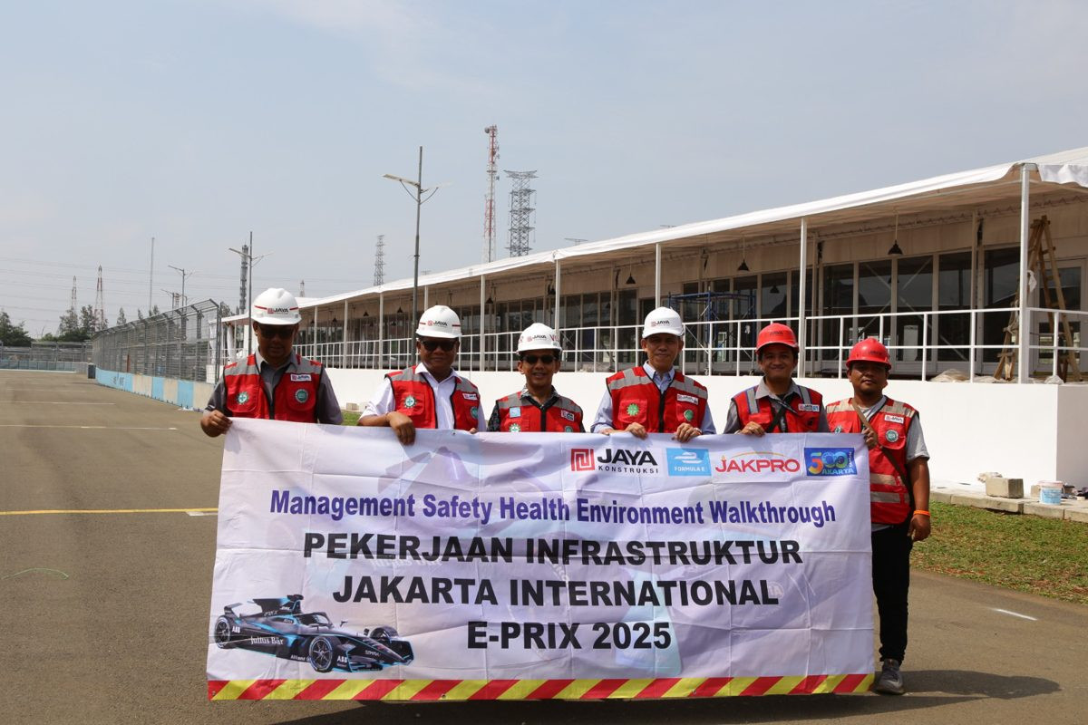 Hitung Mundur Dimulai! Jakpro dan Formula E Operations Lakukan Management Walkthrough di Jakarta International E-Prix Circuit (JIEC) Sambut Jakarta E-Prix 2025
