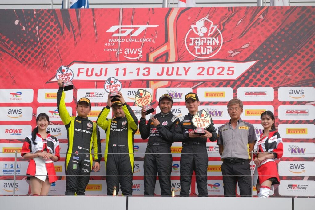 TOYOTA GAZOO Racing Indonesia Kembali Raih Double Winner Kelas GT4 Event GT World Challenge Asia Japan Cup 2025 Seri ke-3 dan ke-4
