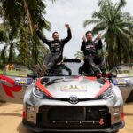 Sorak-sorai Masyarakat Sumatera Utara Sambut Kemenangan Debut GR Yaris Rally2 di Kejurnas Rally 2025