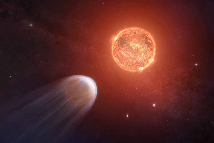 NASA Amati Sebuah Eksoplanet yang Menyusut Akibat Gempuran Luar Biasa