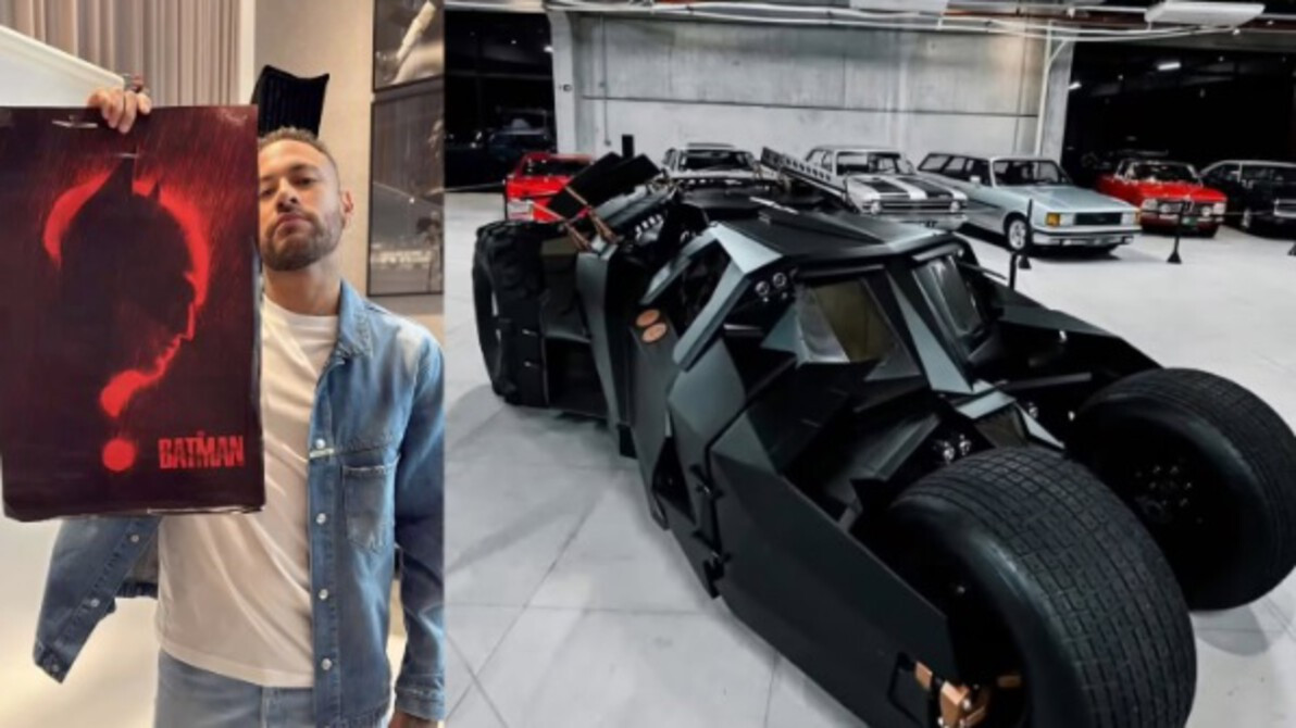 Neymar Habiskan Rp25 Miliar untuk Beli Batmobile