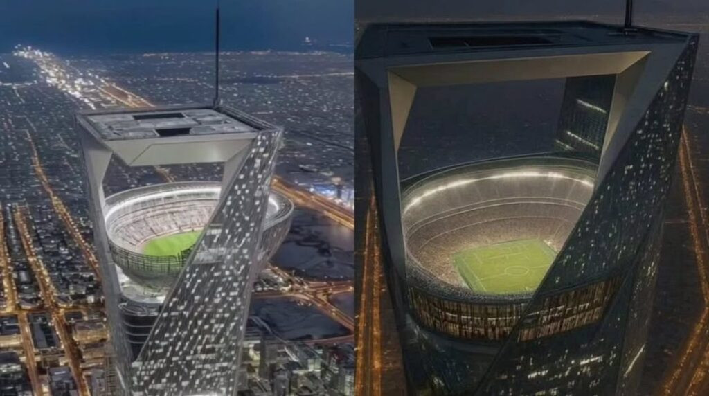 Rencana Tak Masuk Akal Arab Saudi Demi Piala Dunia 2034, Bangun Stadion Langit Setinggi 350 Meter