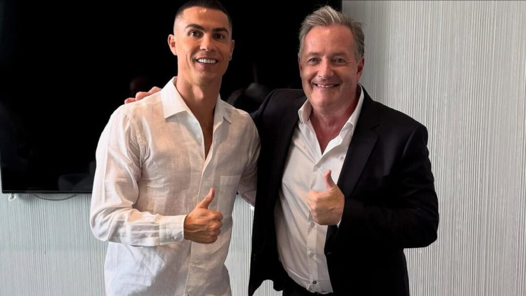 Persahabatan Aneh antara Piers Morgan dan Cristiano Ronaldo