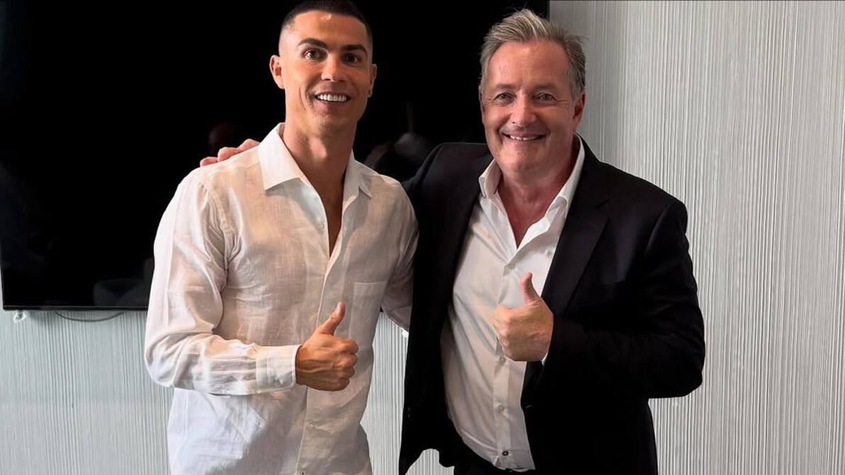 Persahabatan Aneh antara Piers Morgan dan Cristiano Ronaldo 1 Persahabatan Aneh antara Piers Morgan dan Cristiano Ronaldo
