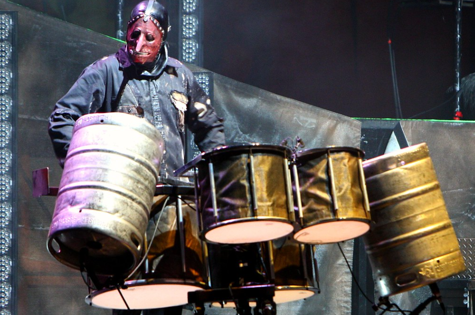 Slipknot - Chris Fehn | Mayhem Festival July 13, 2008 | Flickr | Kevin Baldes