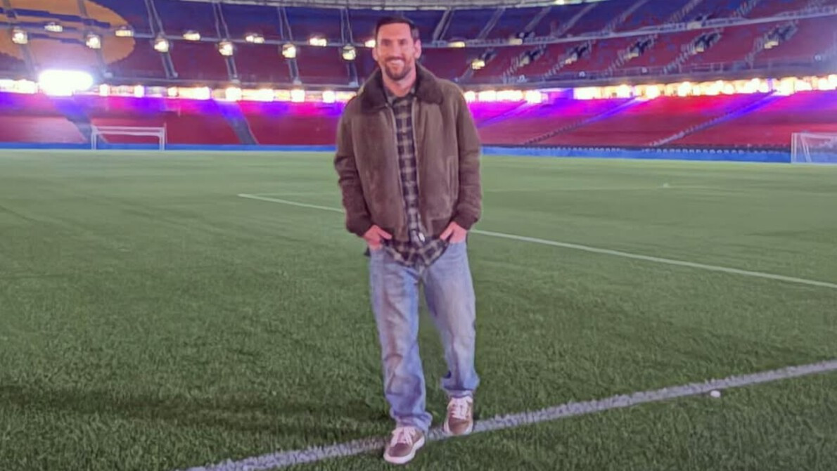 Lionel Messi Terlihat Kembali ke Camp Nou