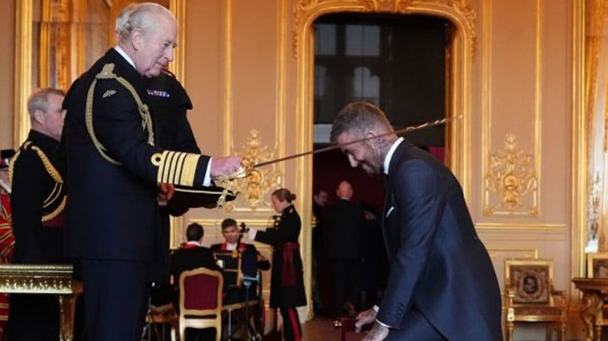 David Beckham Terima Gelar Bangsawan Berkat Kontribusi Mulia 1 David Beckham Terima Gelar Bangsawan Berkat Kontribusi Mulia