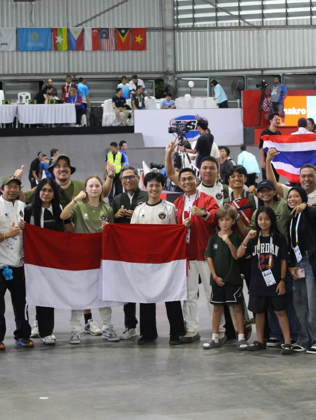 Atlet Skateboard Timnas Indonesia - SEA Games 2025 \ Foto: @afandy_dh