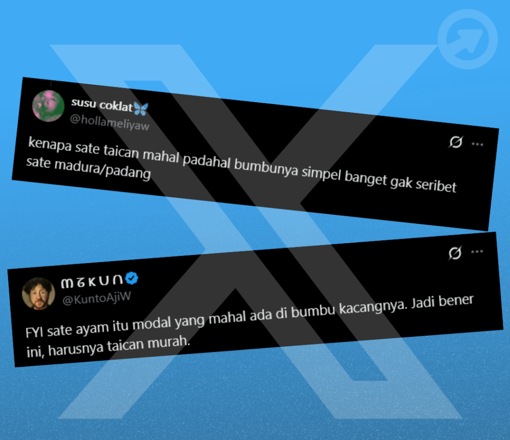 Tangkapan layar Twitnya @KuntoAjiW \ @hollameliyaw