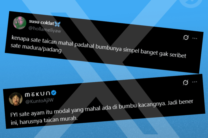 Tangkapan layar Twitnya @KuntoAjiW \ @hollameliyaw