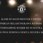Manchester United Kirim Ucapan Duka untuk Korban Bencana di Sumatra
