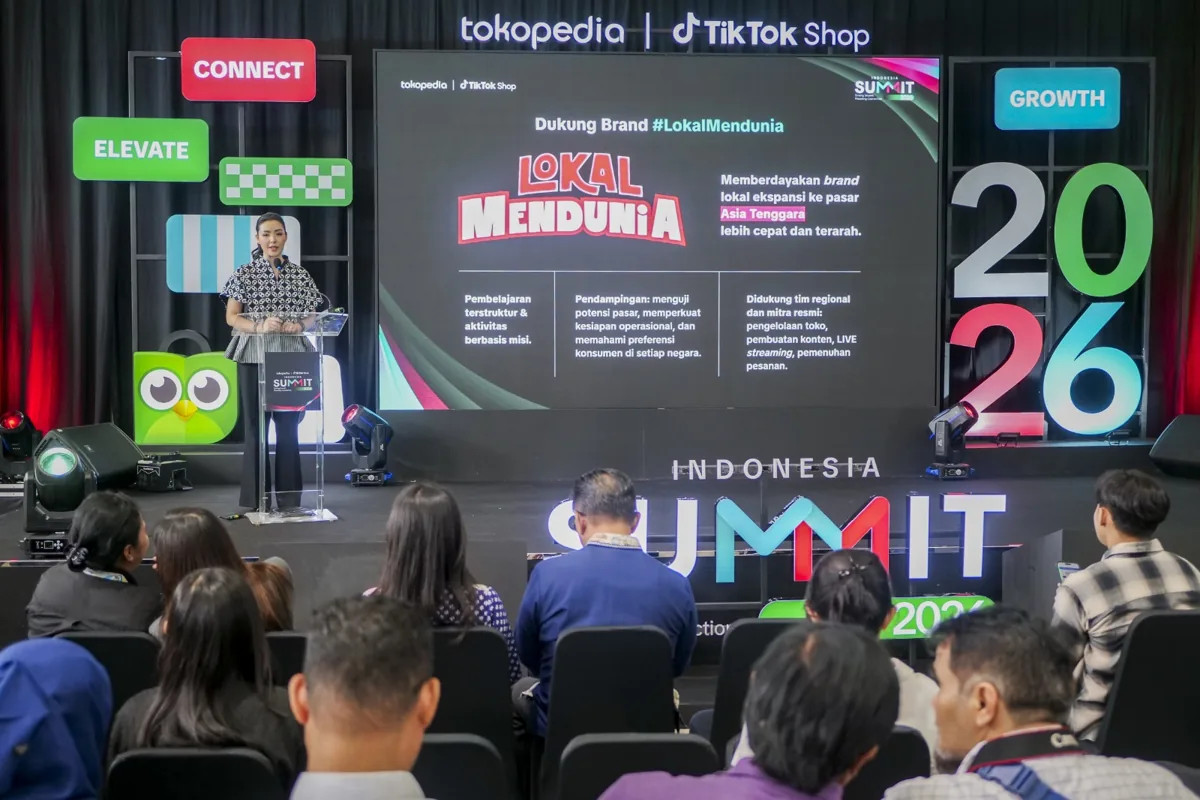 Indonesia Summit 2026: Sinergi Tokopedia dan TikTok Shop Ubah Wajah Discovery E-commerce 1 Indonesia Summit 2026: Sinergi Tokopedia dan TikTok Shop Ubah Wajah Discovery E-commerce
