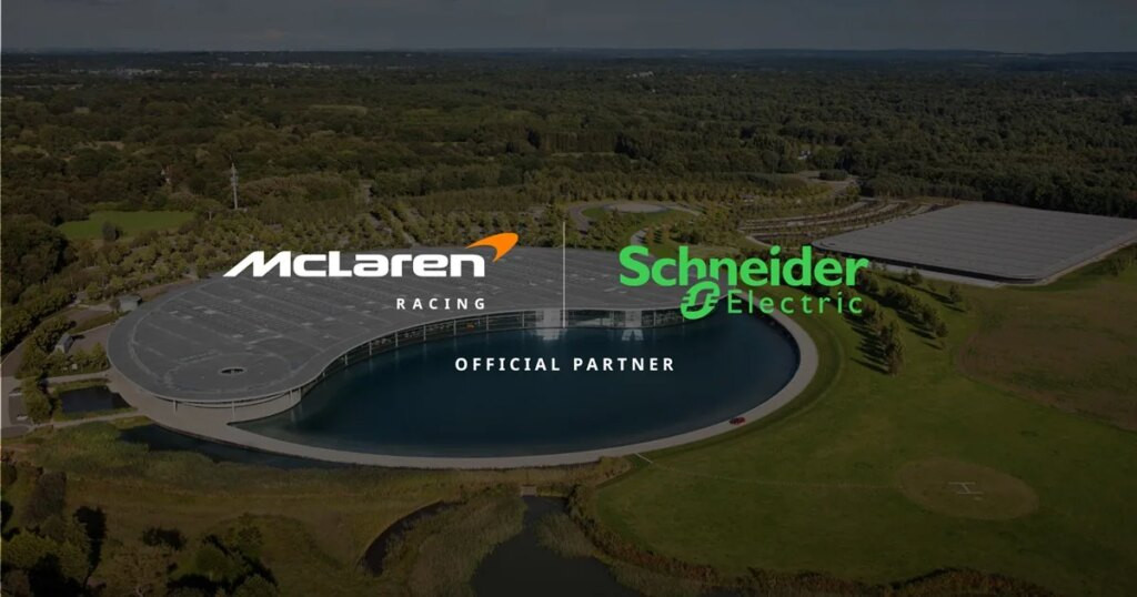 Sinergi Raksasa! Schneider Electric Resmi Jadi Mitra Teknologi Energi McLaren Racing