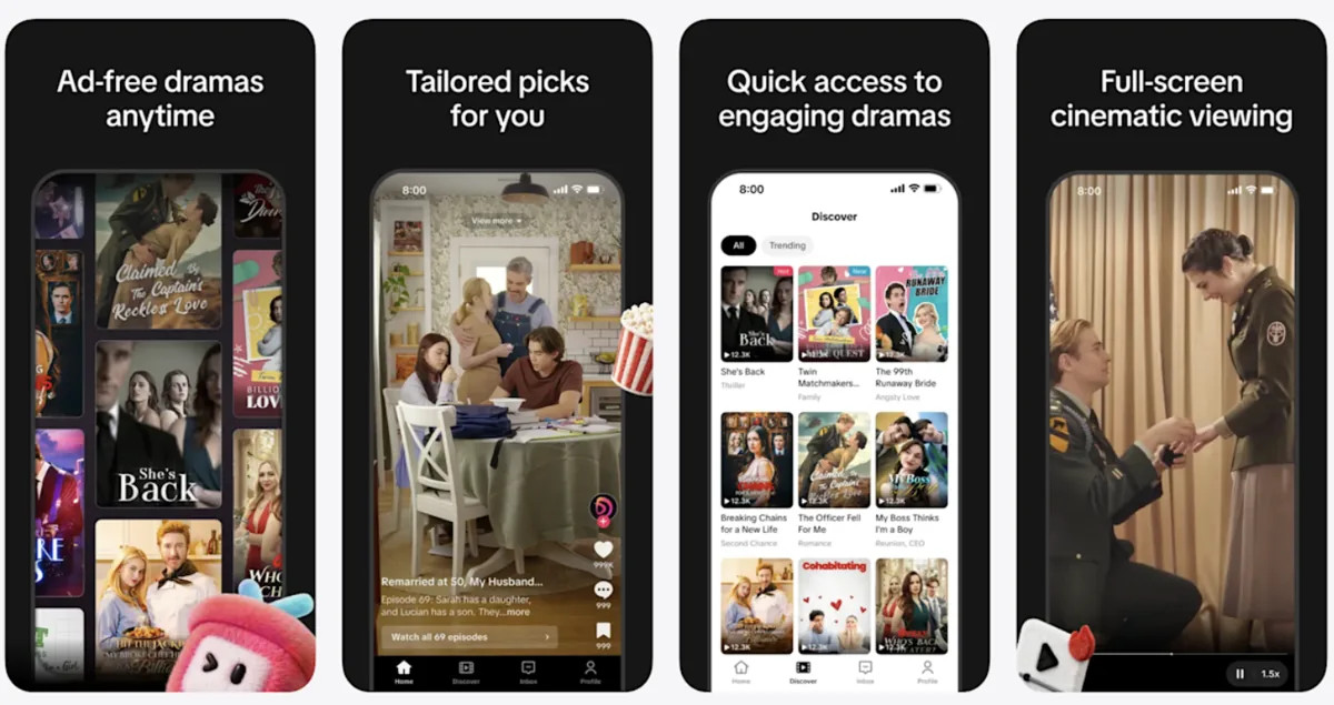 TikTok Rilis PineDrama: Aplikasi Nonton "Drama Mikro" yang Bikin Ketagihan, Cuma 1 Menit