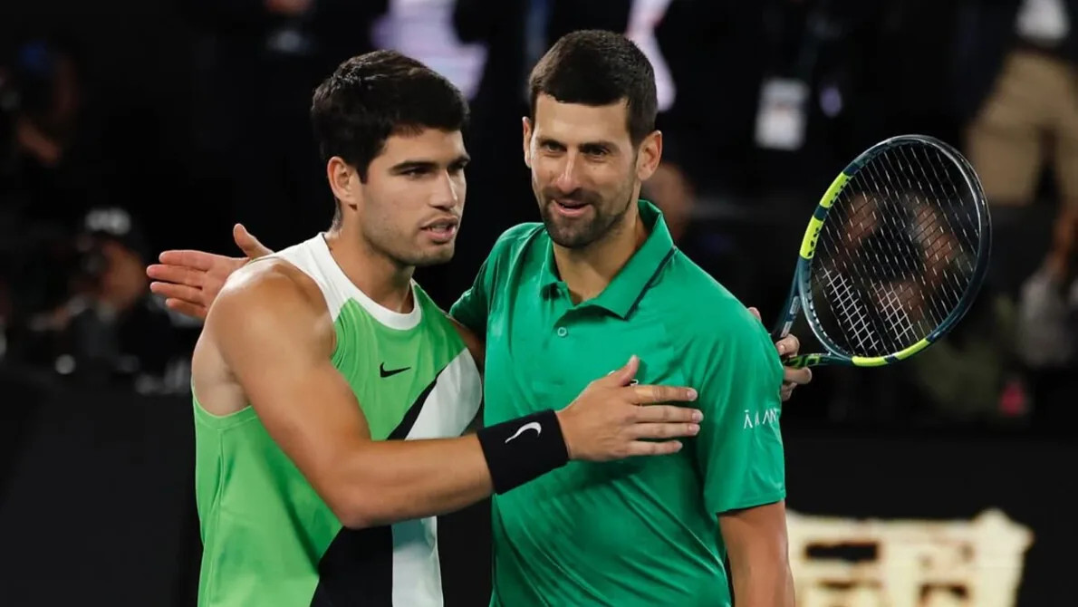 Novak Djokovic Tantang Rafael Nadal, Tribune Penonton di Melbourne Bergemuruh 1 Novak Djokovic Tantang Rafael Nadal, Tribune Penonton di Melbourne Bergemuruh