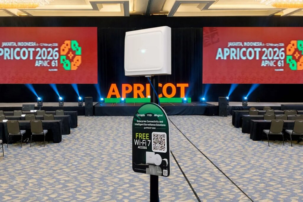 Omada by TP-Link Jadi Andalan Jaringan APRICOT 2026 Summit di Jakarta