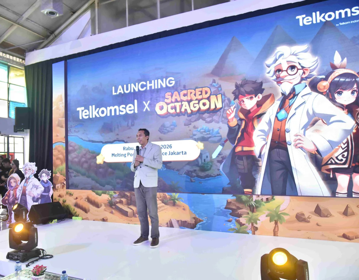Telkomsel x Sacred Octagon Rilis Paket Edu-Games Matematika Berbasis AI