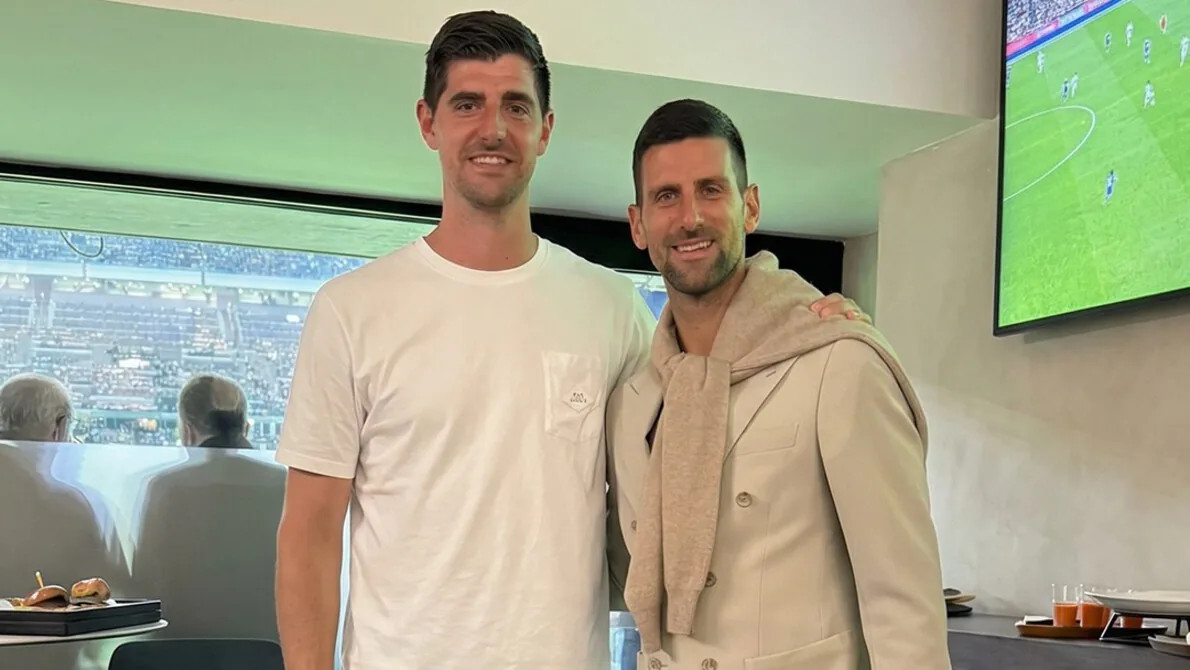Thibaut Courtois dan Novak Djokovic Patungan Beli Klub Prancis