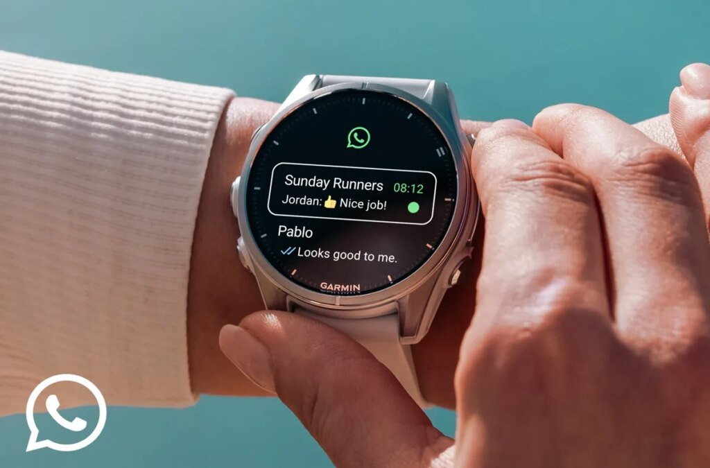 WhatsApp Resmi Hadir di Smartwatch Garmin