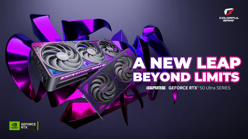 COLORFUL Luncurkan iGame GeForce RTX 50 Ultra Series: Sentuhan Hip-Hop di Performa GPU Monster