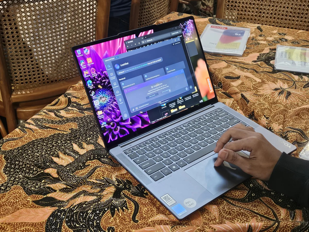 Lenovo Aura Edition Resmi Hadir, Laptop AI yang Bikin Kerja Lebih Efisien