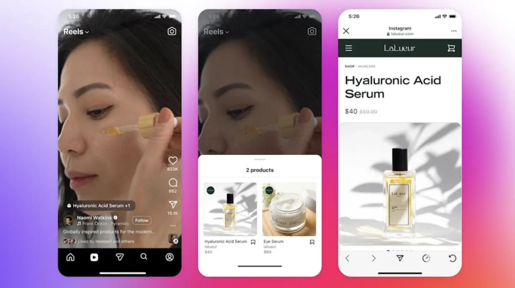 Reels Kini Bisa Jadi Toko, Kreator Bisa Sematkan Tautan Belanja Langsung!