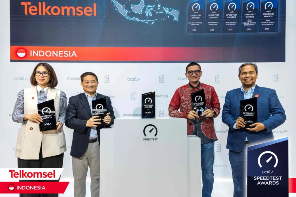 Internet Ngebut dan Gaming Makin Responsif, Telkomsel Raih Speedtest Awards 2026