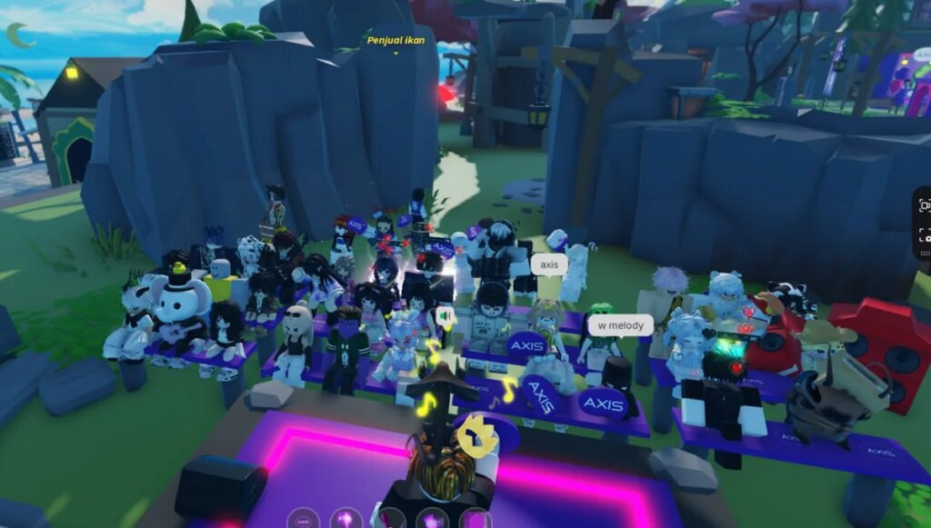 Transformasi Tradisi Ramadan ke Dunia Virtual, AXIS Ajak Gen Z Seru-seruan di Map Indo Chat Roblox