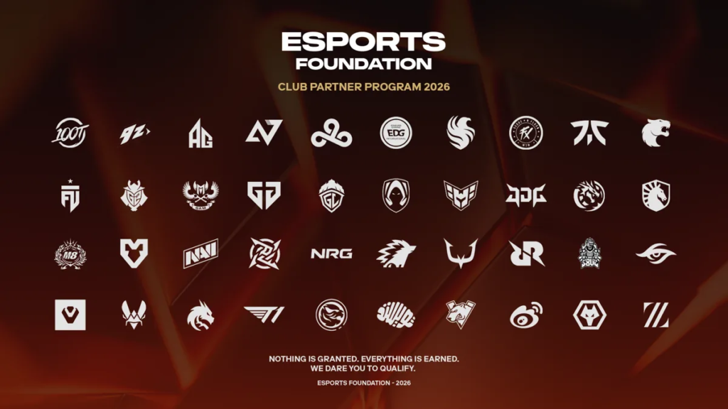 RRQ dan ONIC Terpilih Masuk Esports Foundation Club Partner Program 2026, Siap Guncang Dunia