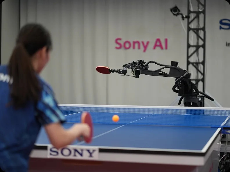 Robot AI Sony Kalahkan Pemain Pingpong Profesional, Kok Bisa?