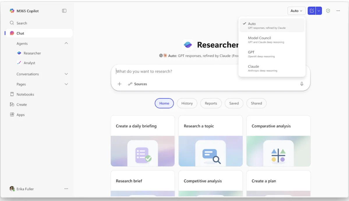 Microsoft Copilot Makin Gahar! Gabungkan Kekuatan GPT-4 dan Claude untuk Riset Mendalam