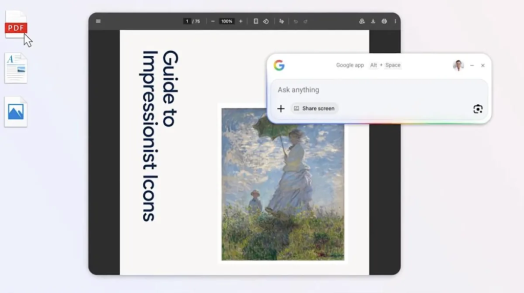 Google Desktop for Windows Resmi Hadir! Integrasi Gemini AI, Google Drive, dan Lens dalam Satu Shortcut