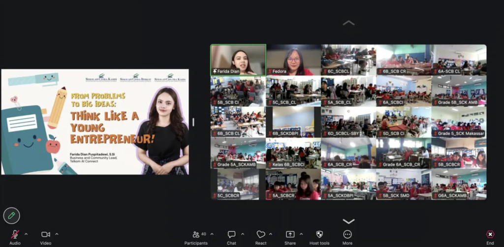 Strategi Telkom AI Connect Tanamkan Growth Mindset Lewat Webinar "From Problems to Big Ideas"