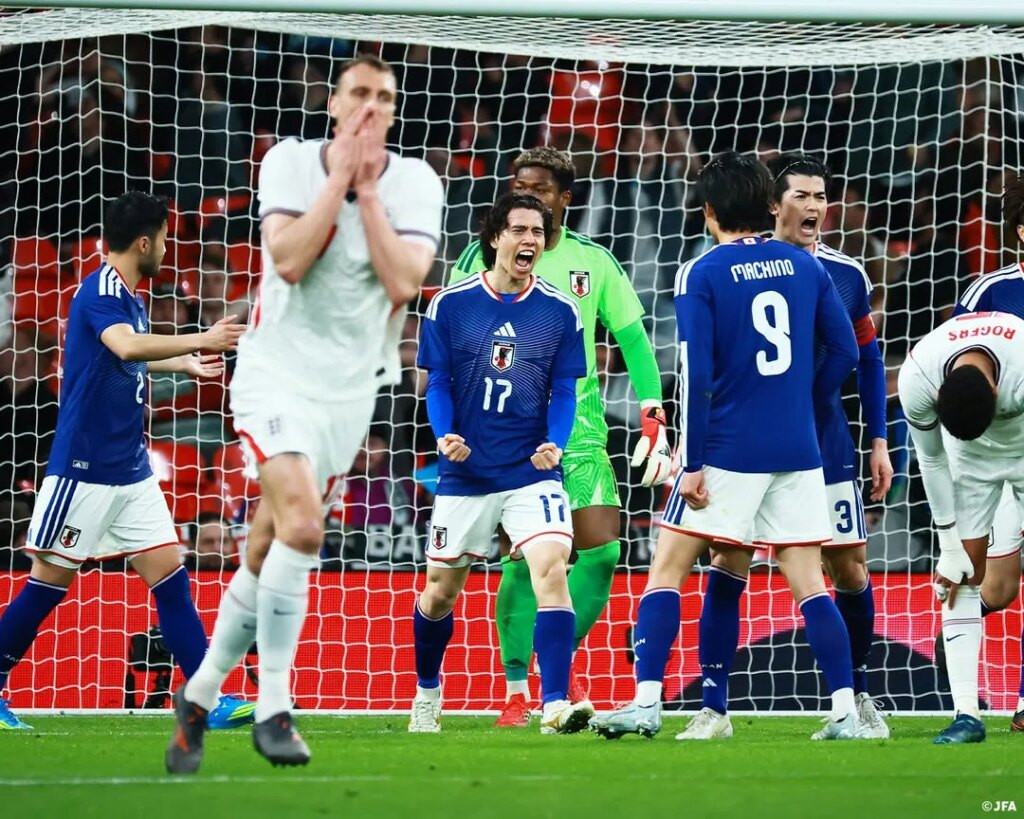 Kemenangan Jepang atas Inggris di Wembley Bukan Lagi Lelucon April Mop