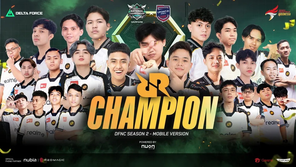 Perpanjang Rekor Tak Terkalahkan, RRQ Kuasai Delta Force National Championship S2