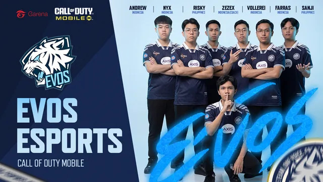 Gandeng Mantan Juara, Ini Roster Gahar EVOS Esports yang Siap Guncang Panggung CODM