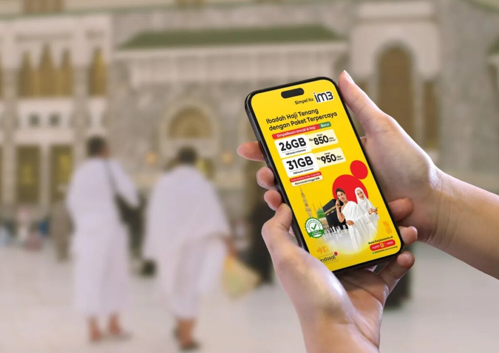 Berangkat Haji Tanpa Khawatir, Indosat Melalui IM3 Hadirkan Paket SimpelRoam