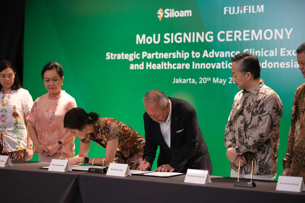 Fujifilm dan Siloam Bangun Ekosistem Kesehatan Berbasis AI di Indonesia