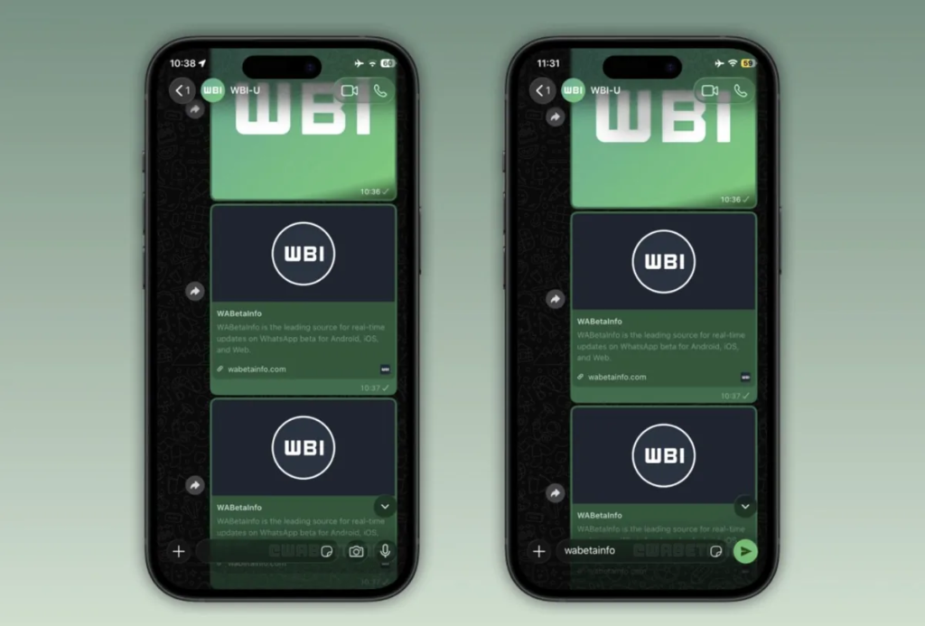 Bocor! Desain Baru WhatsApp Usung Bar Navigasi Transparan ala iOS Terbaru