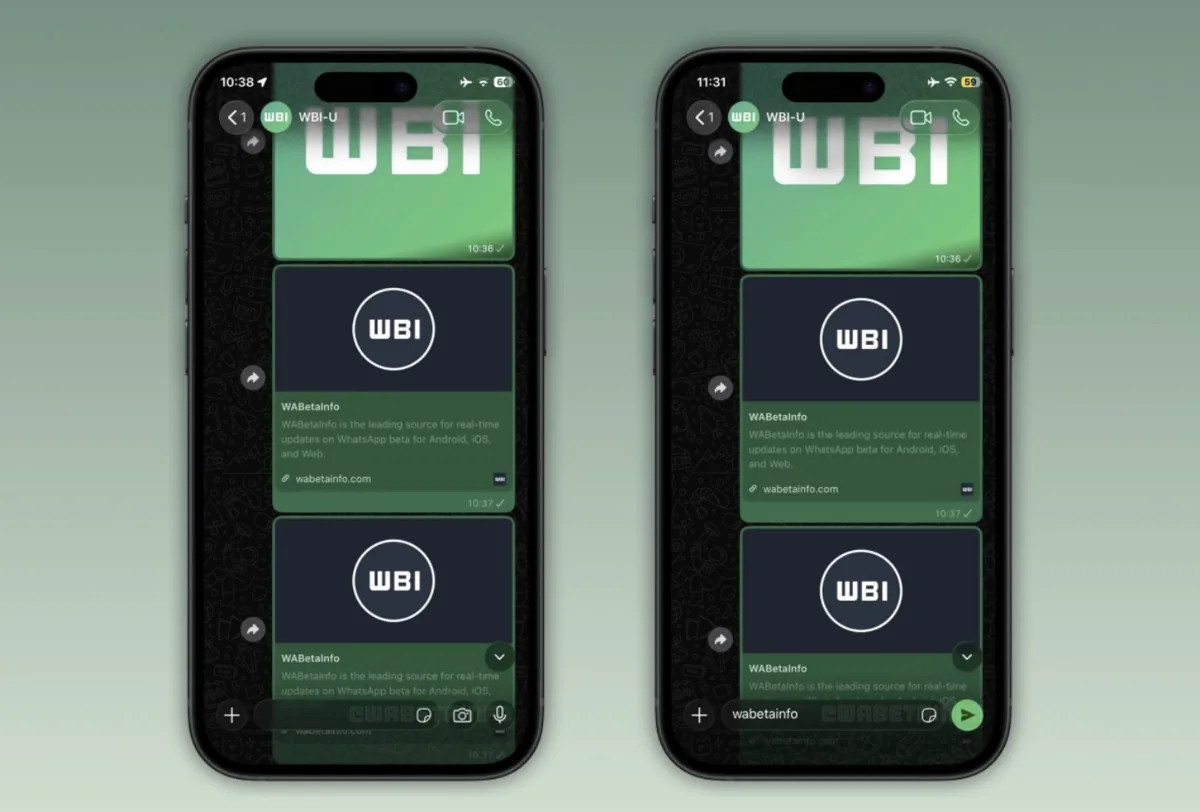 Bocor! Desain Baru WhatsApp Usung Bar Navigasi Transparan ala iOS Terbaru