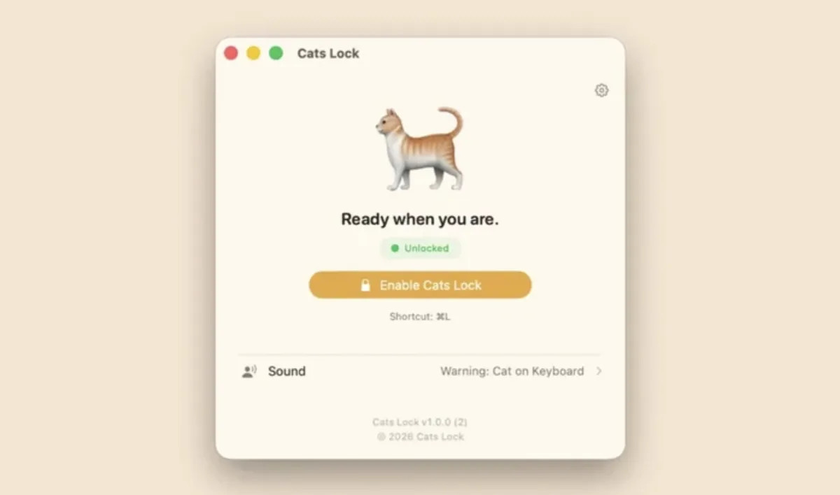 Aplikasi Mac Cuma 3 Dolar Ini Sukses Atasi Masalah Keyboard yang Suka Diinjak Kucing, Jenius Banget! 1 Aplikasi Mac Cuma 3 Dolar Ini Sukses Atasi Masalah Keyboard yang Suka Diinjak Kucing, Jenius Banget!