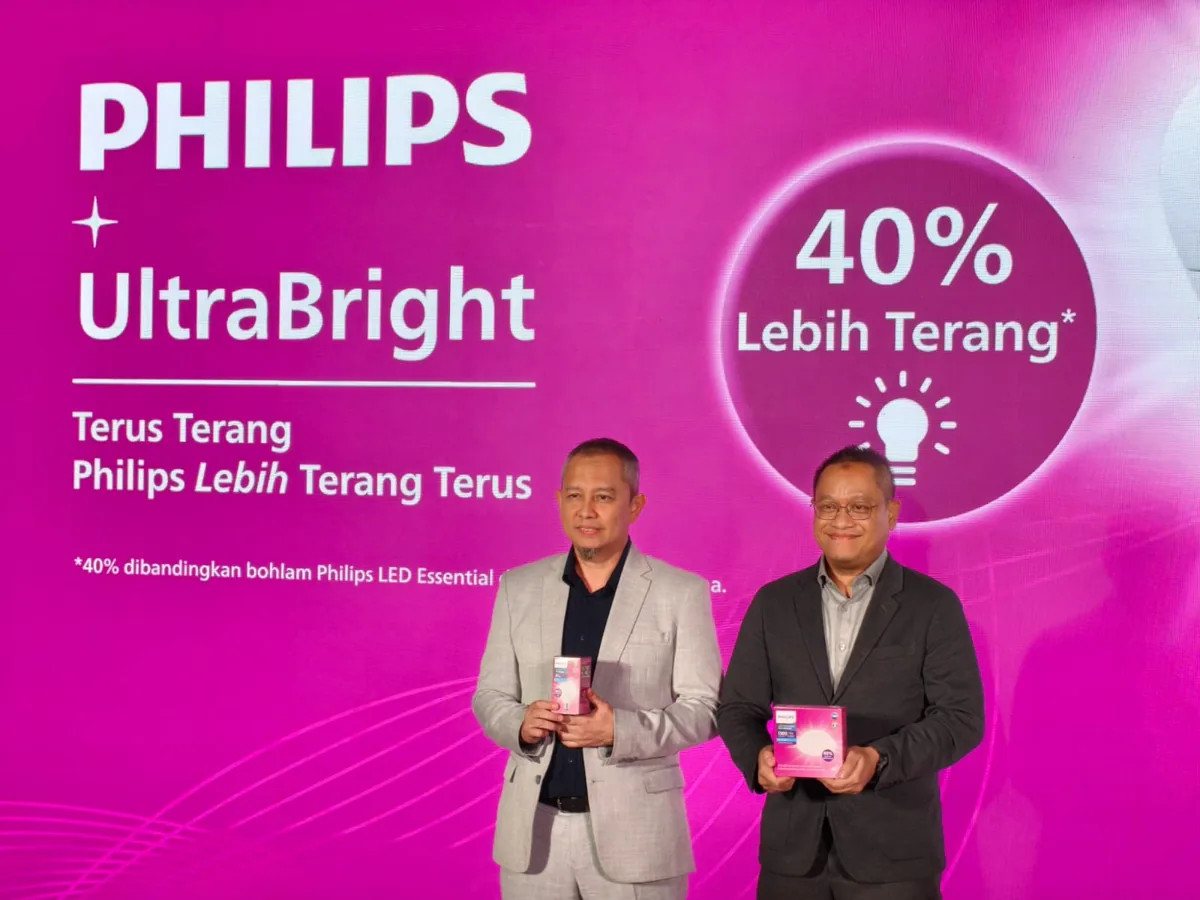 Signify Hadirkan Philips UltraBright, Lampu LED 40 Persen Lebih Terang dan Nyaman di Mata